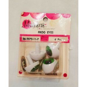 Mangelsen's Frog Eyes Green 36-2572-11-7 4 Pcs 3/4